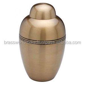 Urne funéraire pour oiseaux, style américain, adulte, par Brassworld India Funeral Supplies - Product Image 3