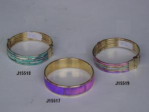 Nouvelle arrivée de bracelets en laiton pour femmes incrustés de nacre Bijoux de mode avec incrustation de MOP Bracelet élégant - Product Image 2