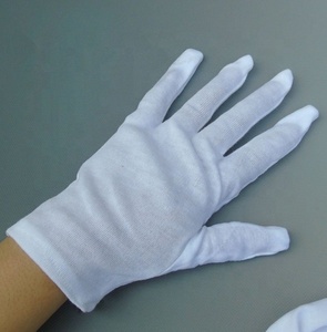 Gant Interlock 100% coton avec doublure de sécurité blanche Sports quotidiens Gants de sécurité en plein air - Product Image 1
