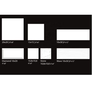 Azulejos de Cerámica para Paredes de Metro, Última Colección de Diseño, Tamaño 100x3000mm 75x300, Exportador de Confianza de la India, Azulejos para Pisos y Paredes - Product Image 1