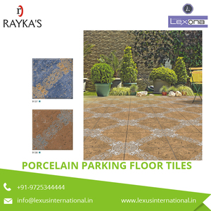 Les carrelages de sol extérieurs en porcelaine de haute qualité carreaux de parking durables design moderne taille 400x400mm fournisseur direct - Product Image 3