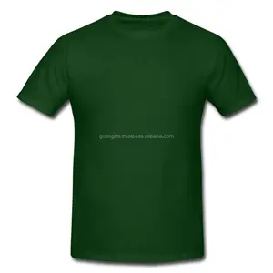 Camiseta Personalizada de Hombre 100% Algodón Tejido 180GSM Anti-Pilling Manga Corta Venta al por Mayor OEM a Granel EE. UU. UE - Product Image 1