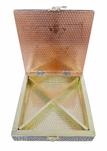 Caja de recuerdo de boda hecha a mano de madera, diseño de color plata antigua, caja de Chocolate, regalo a buen precio - Product Image 2