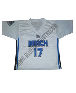 T-shirt réversible personnalisé pour le lacrosse, nom personnalisé | |   Découpe Automatisée Numérique et de Design - Product Image 1
