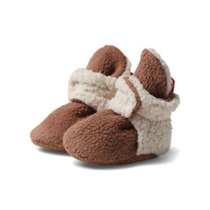 Botines de algodón orgánico para bebés recién nacidos, pantuflas a la moda, novedad - Product Image 1