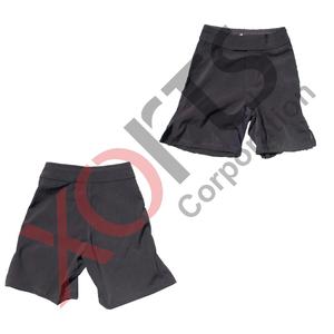 Pantalones cortos de agarre de MMA Jiu Jitsu con logotipo negro personalizado Ropa de artes marciales con diseño corto de lucha único - Product Image 5