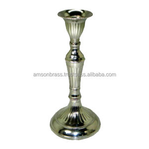 Portavelas de pilar con acabado de bronce oscuro de aluminio y Metal para iglesia y comedor, portavelas de Metal de alta calidad - Product Image 6