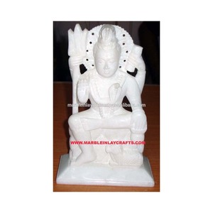 Shankar-estatua de mármol blanco, estatua de mármol italiano - Product Image 1