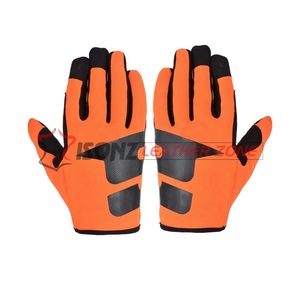 Guantes Mecánicos ISONZ Leather Zone - Anti-Impacto, Anti-Corte, Duraderos y Transpirables, 10 Pulgadas, Sin Silicona - Product Image 5