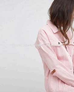 เสื้อแจ็คเก็ตยีนส์ของผู้ชาย,เสื้อยีนส์ติดกระดุมผ้าฝ้ายสีแดงแฟชั่นสูงมาใหม่ - Product Image 3