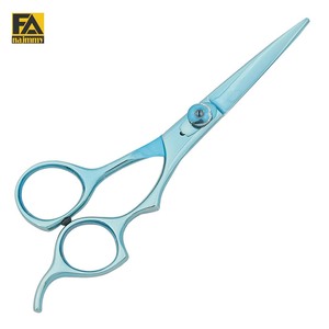 Ciseaux de barbier en acier inoxydable, bord convexe/biseel - Product Image 1