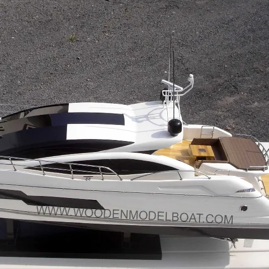 SUNSEEKER PREDATOR 80 HOLZ MODELL BOOT-HOLZ HANDWERK MODELL