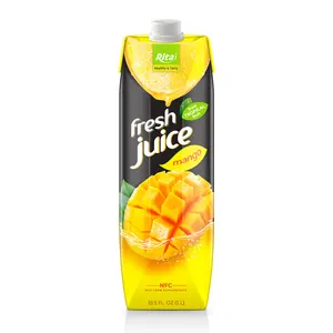 1000ml scatola NFC produttore di bevande fresco Mango succo di frutta fornitore OEM/ ODM buono per la salute Naturel succo di frutta etichetta privata