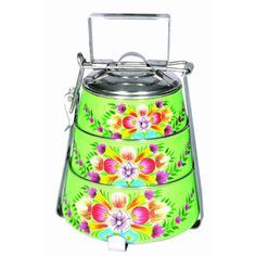 King พิมพ์กล่องอาหารกลางวันเคลือบปิ่นโต | ภาชนะสแตนเลสกล่องเบนโตะกล่อง Lunhc | กระเป๋าหุ้มฉนวน - Product Image 3