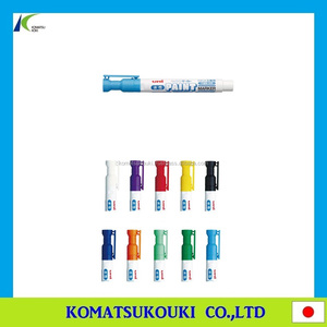 Japanese <b>Paint</b> Marker PXW2005M.2(<b>Yellow</b>) for <b>Metal</b>, Plastic, Rubber, Wood, Made in Japan - Product Image 5
