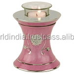 Metal American Style <b>Tea</b> <b>Light</b> Pet Cremation Urns for Adults by Brassworld India - Product Image 4