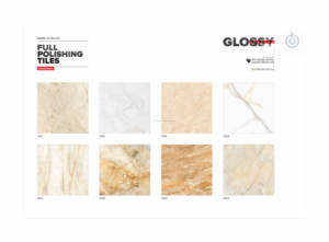 Azulejo de piso de porcelana pulida Villa Piedra de mármol China Superficie ácida AAA metálica Unidad interior Desgaste familiar Característica de soporte de color - Product Image 6