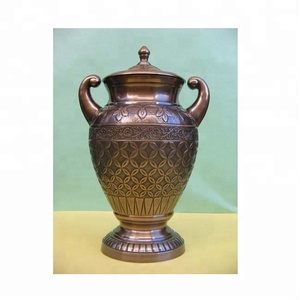 Urne funéraire structurée royale pour les cendres humaines Urne traditionnelle pour les cendres adultes pour les services funéraires Urnes funéraires décoratives - Product Image 2