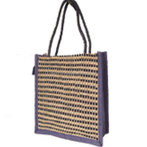 Sac fourre-tout en toile de jute naturelle, écologique, réutilisable, moyen, personnalisé avec logo Lowellcraft, imprimé, recyclable, Delhi - Product Image 5
