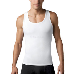 High Quality Knitted Cotton Men's Gym Stringer Tank <b>Top</b> Breathable Eco-Friendly Quick Dry Fitness Running Logo Casual - Product Image 6