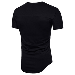 Camisetas de moda para hombre con rayas reflectantes - Product Image 2