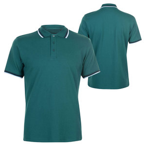Polo personnalisé pour hommes de grande taille à séchage rapide et respirant à motif de carreaux à manches courtes Style décontracté avec logo supplémentaire Promotion - Product Image 1
