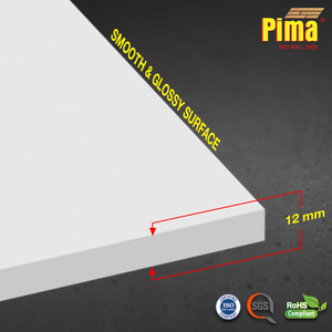 Tablero de Espuma de PVC de Celda Cerrada PIMA de 1/2 Pulgada 24" x 48" – Tablero No Tóxico Resistente a la Alta Humedad para Jaulas de Serpientes y Lagartos - Product Image 3