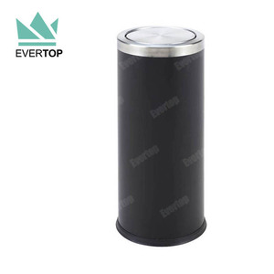 DB-35O 4.5 galloni in acciaio inox coperchio porta girevole rifiuti bidone della spazzatura altalena <span class=keywords><strong>pattumiera</strong></span> - Product Image 1