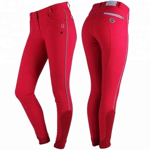 Pantalones de equitación de alta calidad con agarre de silicona Protección de logotipo personalizado-Suministro de fábrica de proveedor indio - Product Image 1