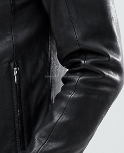 Custom Made <b>Sheepskin</b> Leather for <b>Men's</b>/ High Quality Genuine <b>Sheepskin</b> Leather <b>Jackets</b> for <b>Men's</b> - Product Image 5