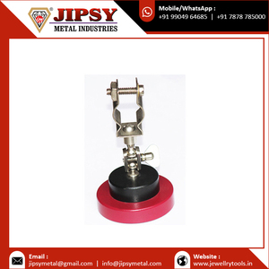Mango de madera y soporte de trabajo universal superior de aluminio para hacer joyas, manualidades y reparación de herramientas de fabricación de orfebre - Product Image 5