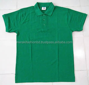 T-Shirt imprimé Polo à col plat, en tricot, personnalisé, prix d'usine, 2019 - Product Image 1