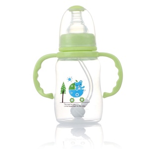 Biberón Anticólicos Ecológico Apple Bear, Biberón de PP Personalizado con Asa - Product Image 3