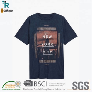T-shirt à manches courtes personnalisé de haute qualité pour hommes Effet mélangé Mode Tricoté Direct Bangladesh Fabricant Vente en gros - Product Image 4