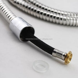 Hy 17-1.5, 1,2 m tuercas de latón metros <span class=keywords><strong>flexible</strong></span> reforzado hosestainless manguera de ducha de acero - Product Image 2