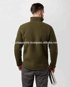 Chaqueta Polar para hombre, forro Polar con media cremallera, para senderismo, correr y acampar - Product Image 3