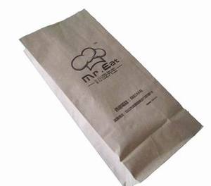 Bolsa de papel marrón para Pizza, bolsa de papel Kraft para harina, bolsa de papel para arroz - Product Image 2