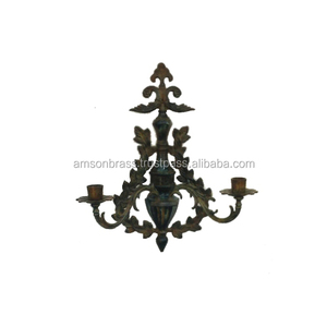 Aplique de pared de metal de diseño moderno con acabado antiguo para iluminación y decoración de la sala de estar del hogar. - Product Image 4