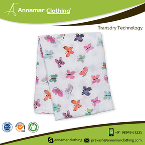 Manta de algodón orgánico para bebé recién nacido - Product Image 3