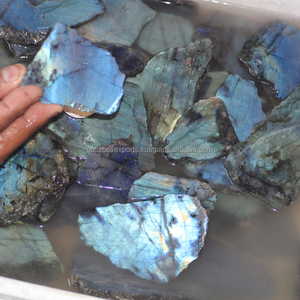 อัญมณีดิบจากธรรมชาติมาดากัสการ์หลวม chrysoprase labradorite หยาบจากโลก - Product Image 4