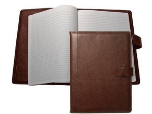 Diario ejecutivo de negocios para niñas, cubierta con diseño bonito de cuero, con cierre de hojas sueltas, oferta - Product Image 2