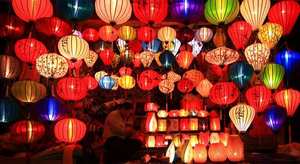 LANTERNE EN SOIE VIETNAMIENNE DE MEILLEURE QUALITÉ - Product Image 3