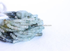 ลูกปัดอัญมณีสี13.5มอสขนาด3มม. x 4มม. - Product Image 2