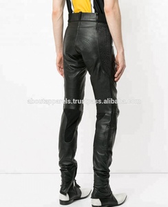 กางเกงซับเหงื่อแบบรัดรูปสำหรับผู้ชาย,กางเกงซับเหงื่อทำจากหนังแกะกางเกงหนังแท้ - Product Image 2