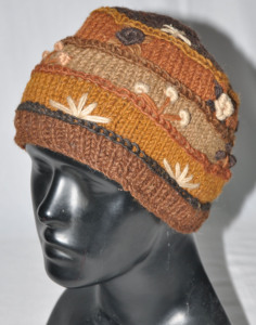 Gorro de lana con estilo multicolor sin borlas HHWTH 006 I - Product Image 6
