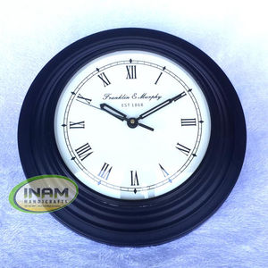 Horloge murale de Super qualité, belle et stylée avec cadre en fer, faite à la main - Product Image 1