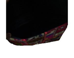 Bolso de mano Banjara unisex, bolso de mano, bordado estilo étnico, hecho a mano, lienzo, forro de algodón, patrón de sobre, cremallera - Product Image 5