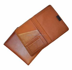 Ensemble de carnet de notes en cuir véritable, avec boucle stylo, pour journal intime, couverture - Product Image 1