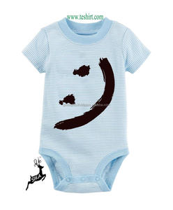 Mamelucos de bebé de diseño personalizado, Footie infantil de punto con tinte natural, estampado de animales, mono de algodón OEM para niños - Product Image 4