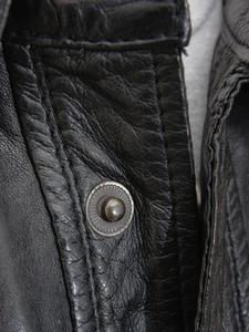 Hommes En Cuir Noir Veste Chemise/Manches Longues Chemise En Cuir Hommes/Offre Spéciale Chemise en cuir - Product Image 4